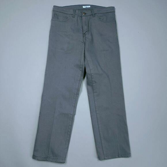 Blue Delta B Yonke Straight Gray Bespoke Designer Soft Jeans 31x26 - Picture 2 of 8